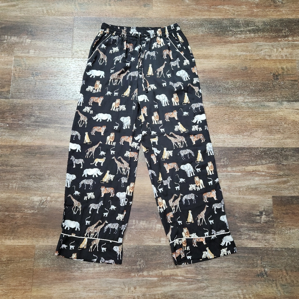 Banana Republic African Animals Pajama Pants - Dress Pants Size Small